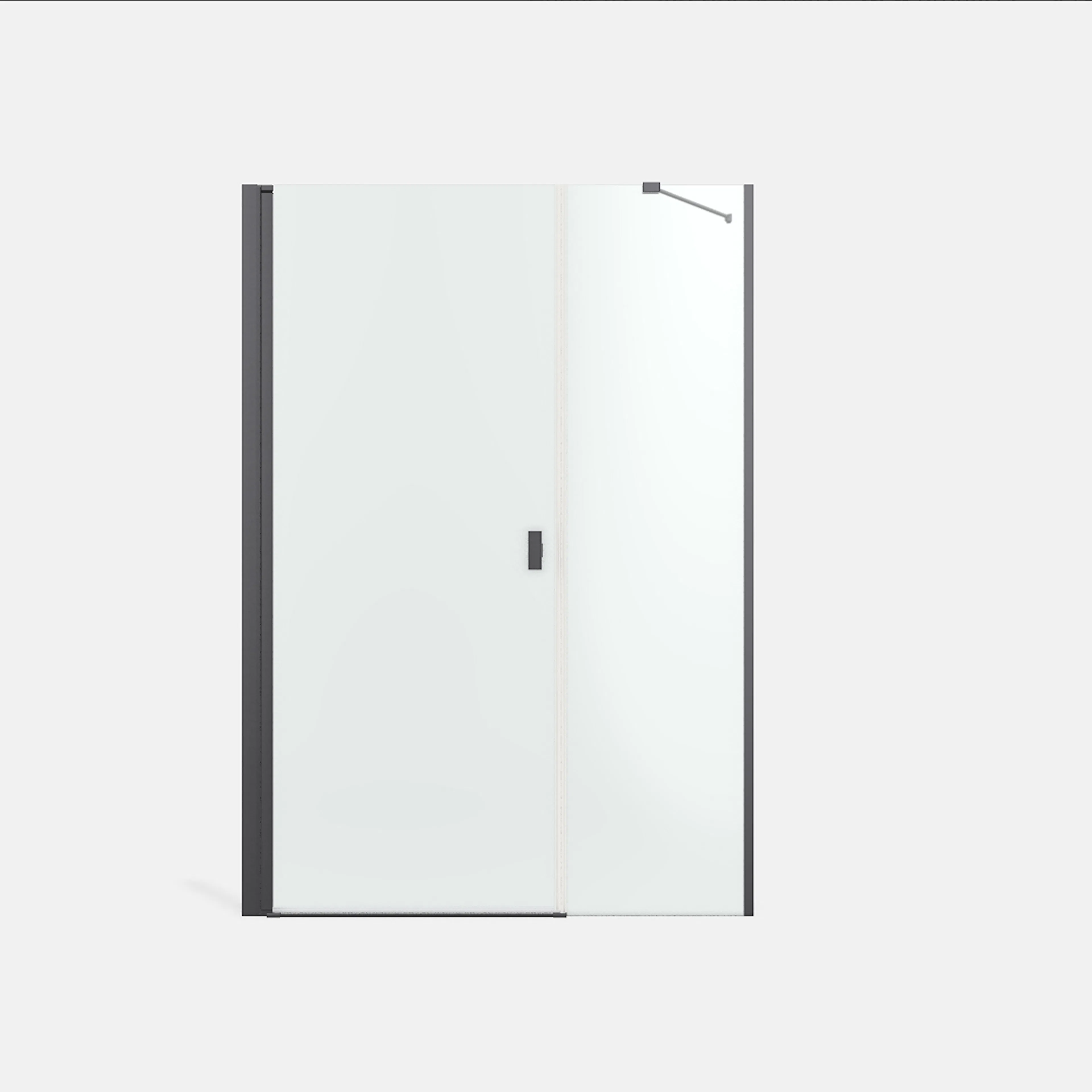 Dusjdør Strømberg Noma 45 med Sidepanel Nisje