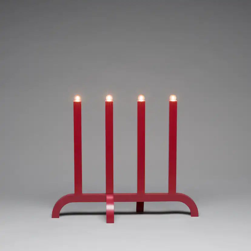 Adventstake Gnosjö Konstsmide 4L Tre