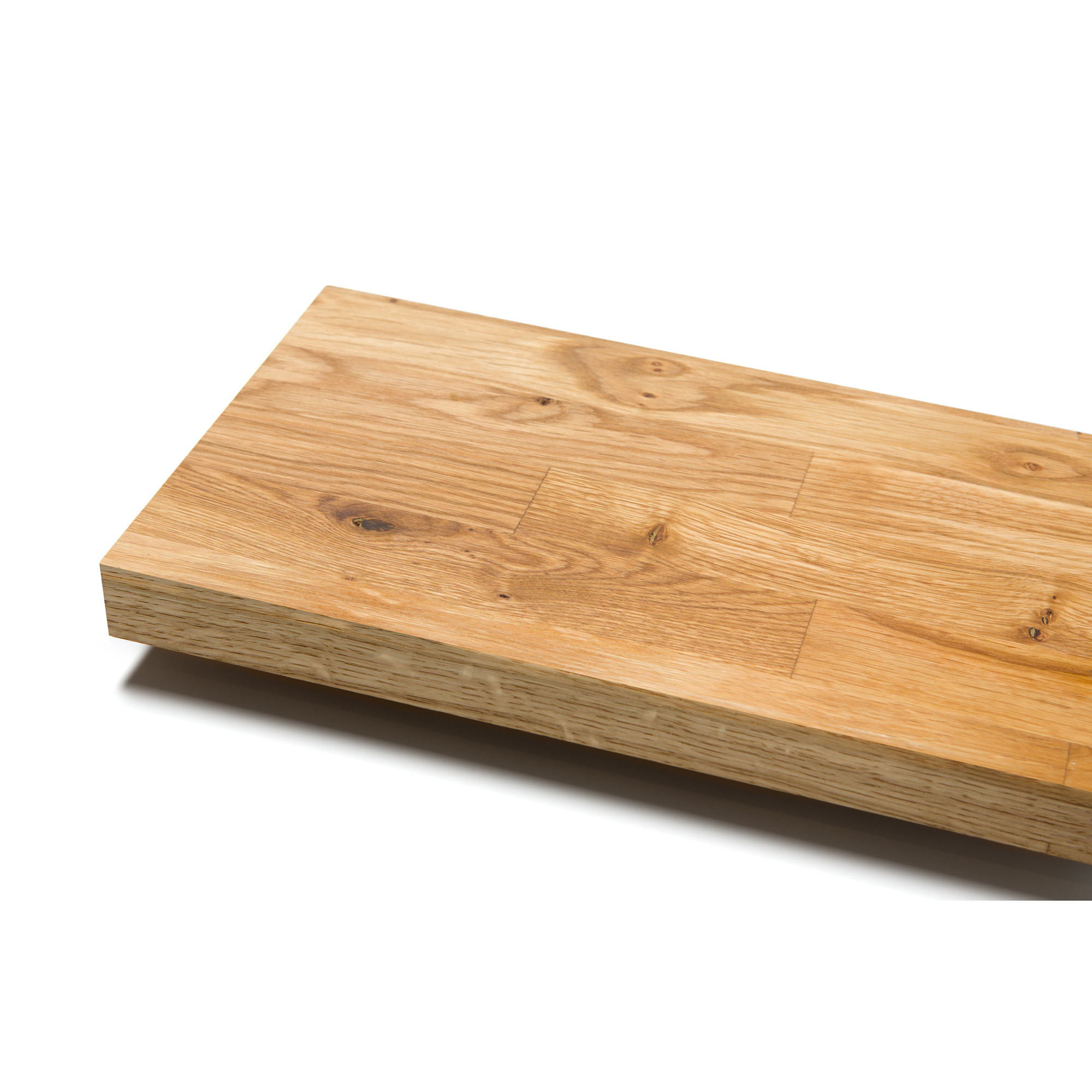Benkeplate Fibo Heltre Eik Gr-oljet