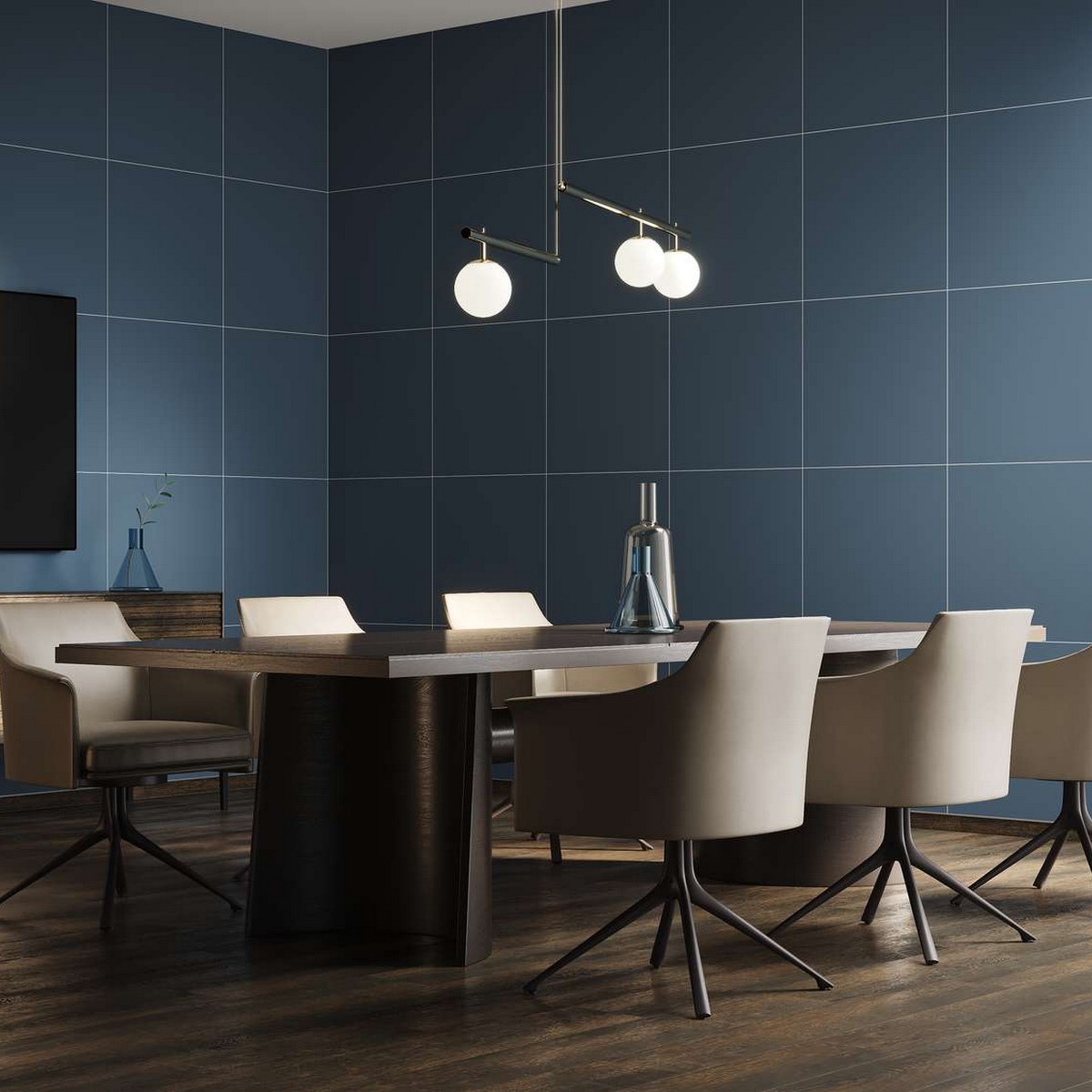 Baderomspanel Fibo 6274-6060 EM Dusty Blue