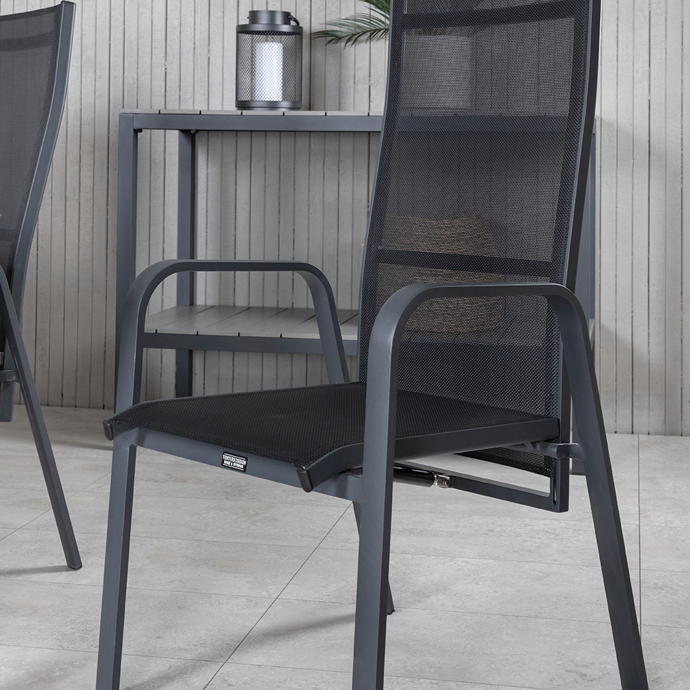 Spisegruppe Venture Home Vyn med 6 Curz Spisestoler