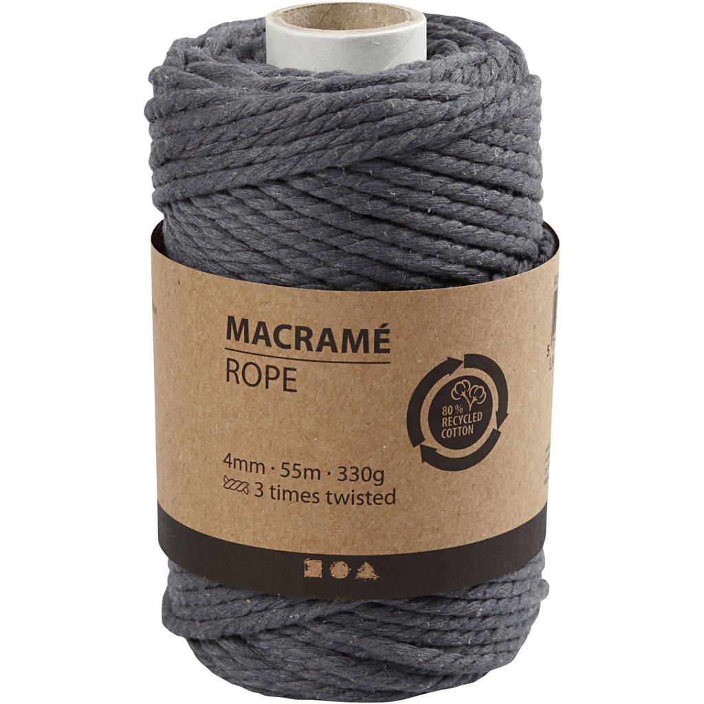 Makramégarn Creativ Company 55 m D4 mm 330 g/1 Rl