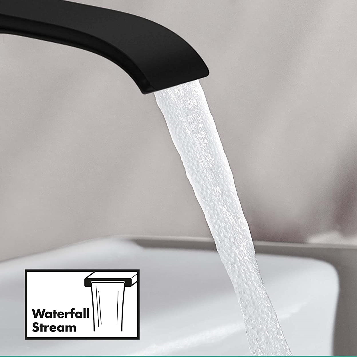 Servantbatteri Hansgrohe Vivenis 110 Waterfall