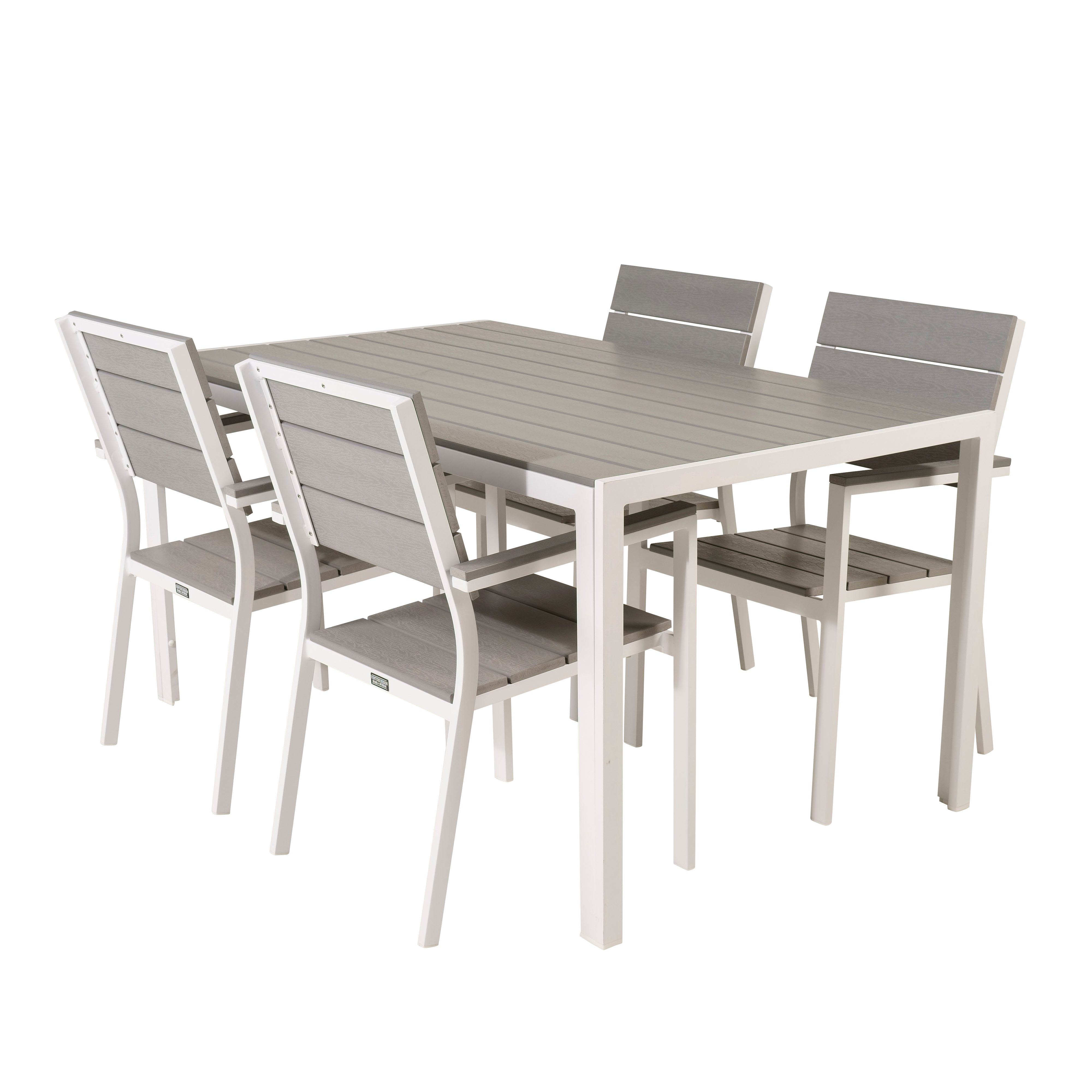 Spisegruppe Venture Home Bront 150 med 4 Lova Stoler