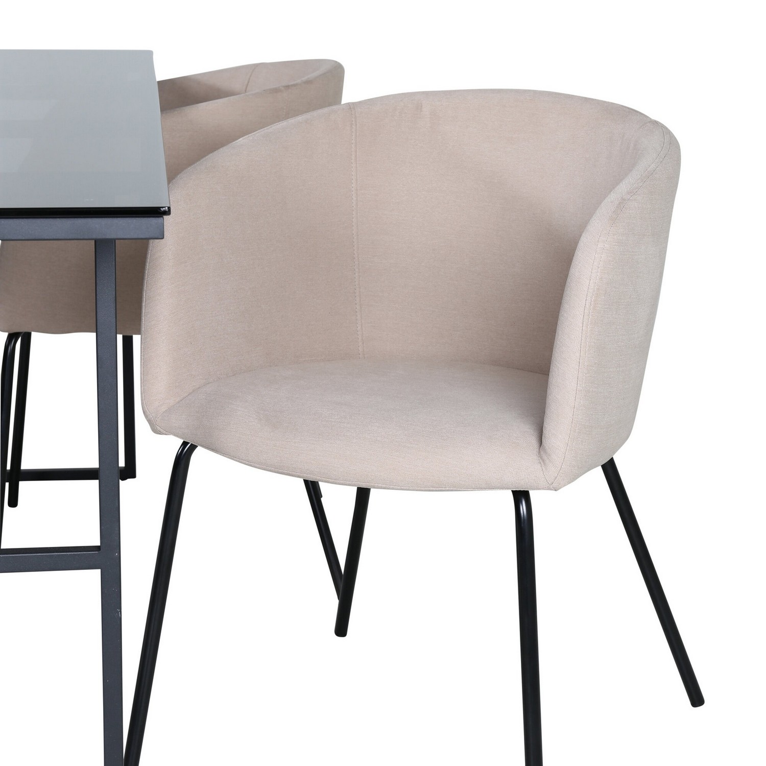 Spisegruppe Venture Home Lund Spisebord og Bergen Spisestol