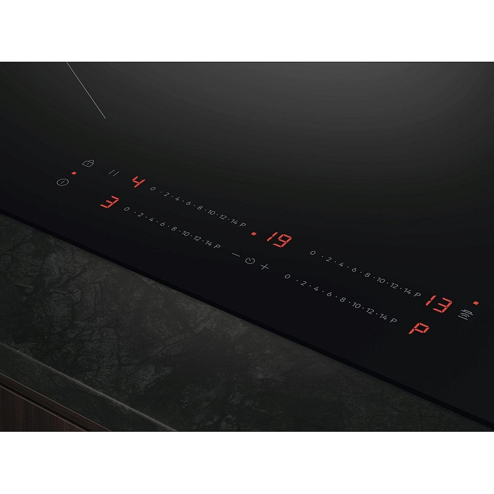 Induksjonstopp AEG TO64IA00IB Kraftfull 5000 Serie Sort Med Automatisk Justering Av Vifte