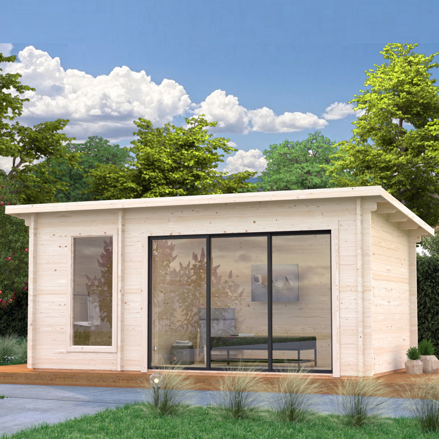 Badstuhus Palmako Sanna 12,8 m2