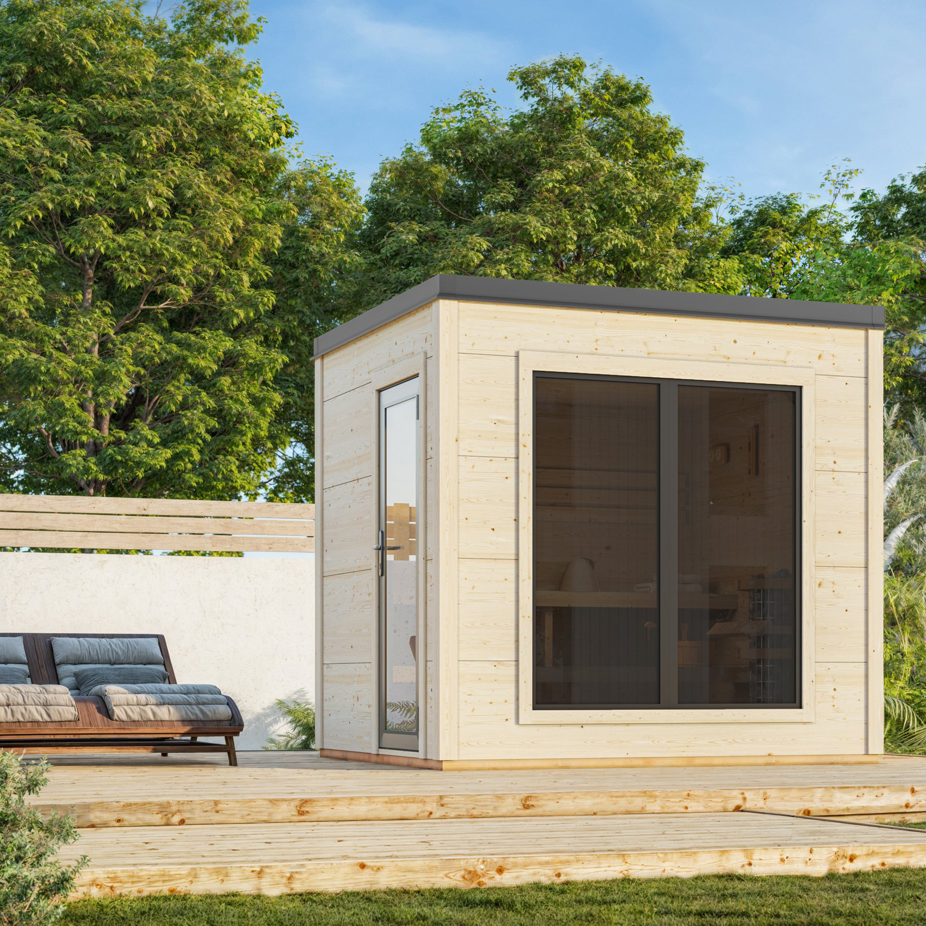 Grace Sauna 5,3 m2 NO Ubehandlet