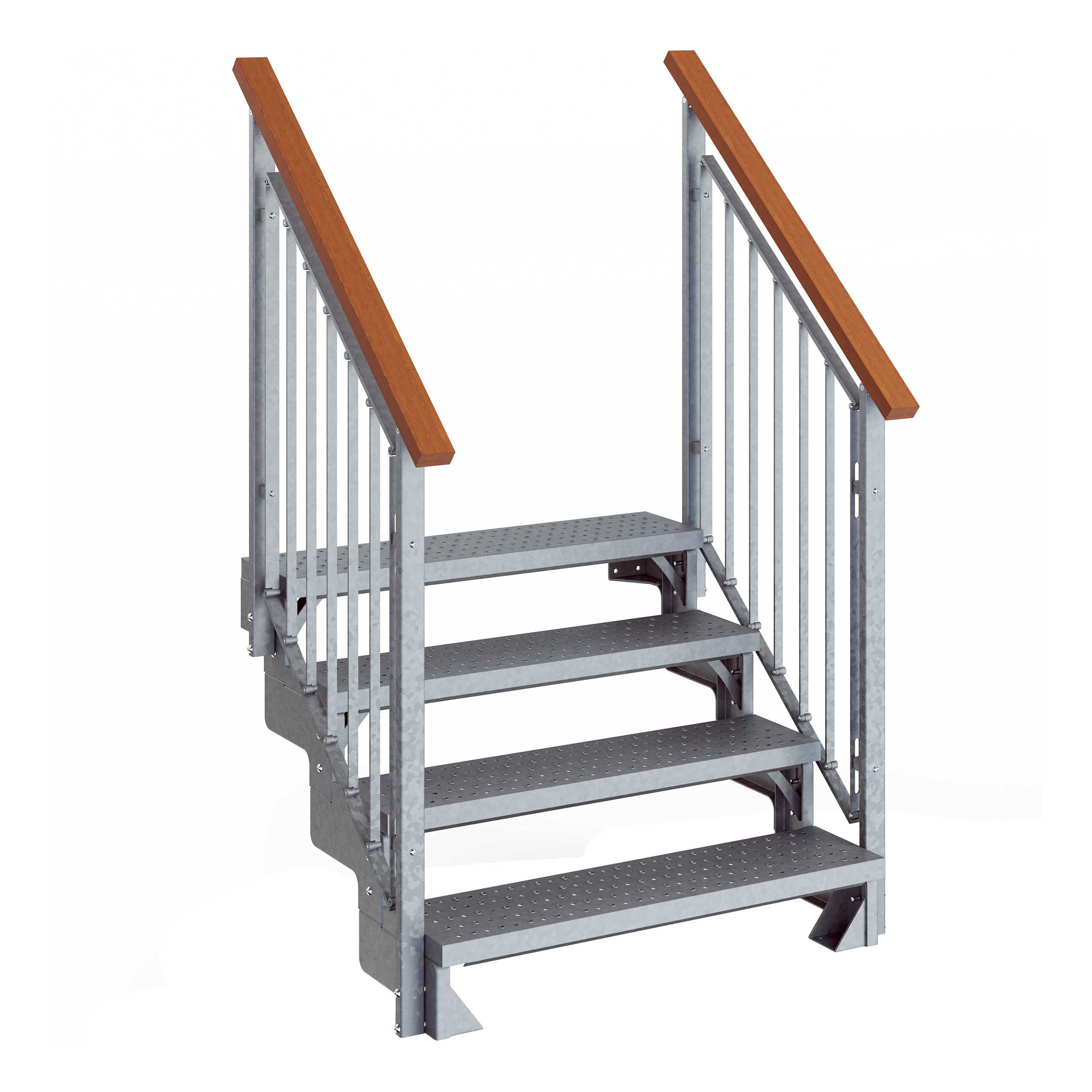 Hagetrapp Dolle Gardentop med Rekkverk