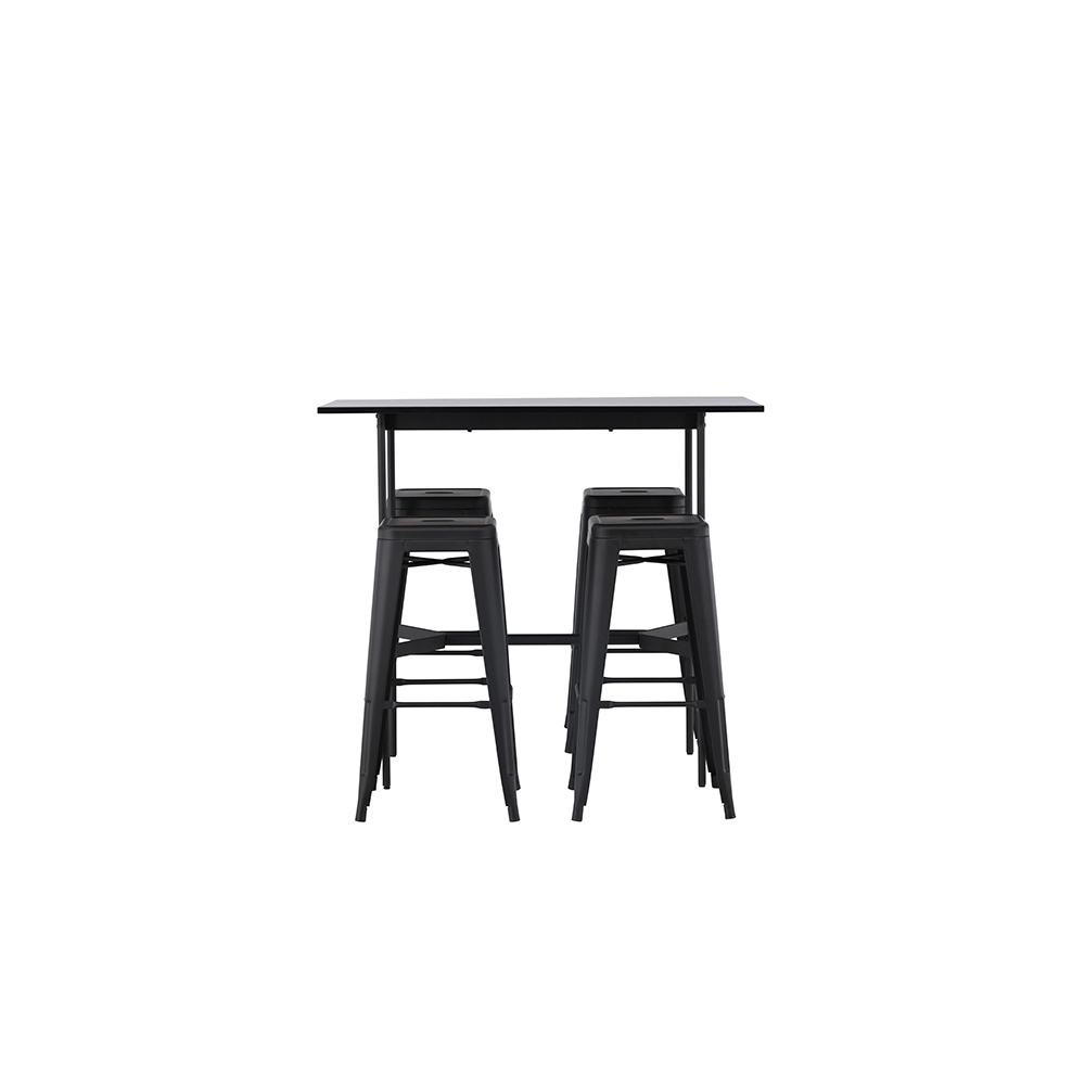Spisegruppe Venture Home Rax med 4 stk Tempe Stoler
