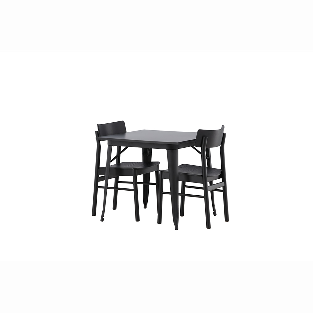 Spisegruppe Venture Home Tempe med 2 Montros Stoler