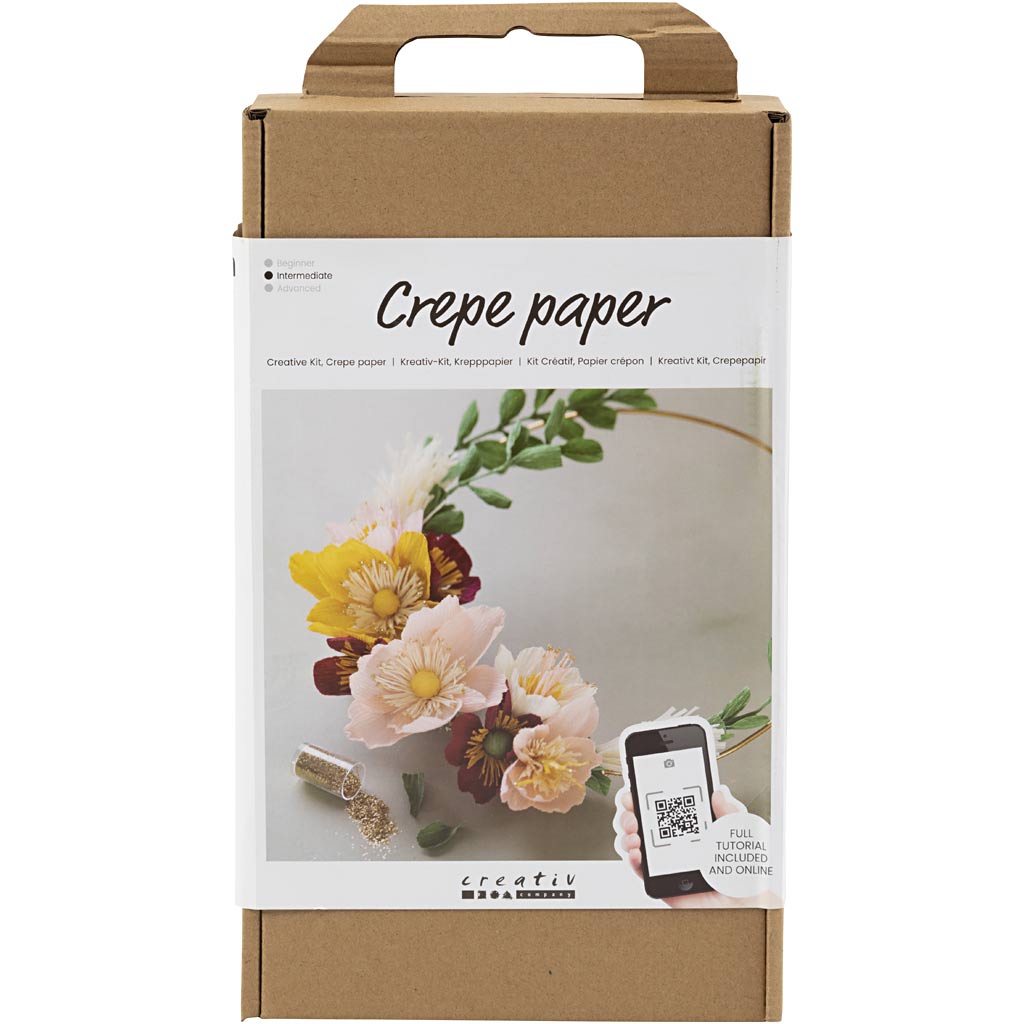 Kreppapir Creativ Company DIY Kit Krans 105 g