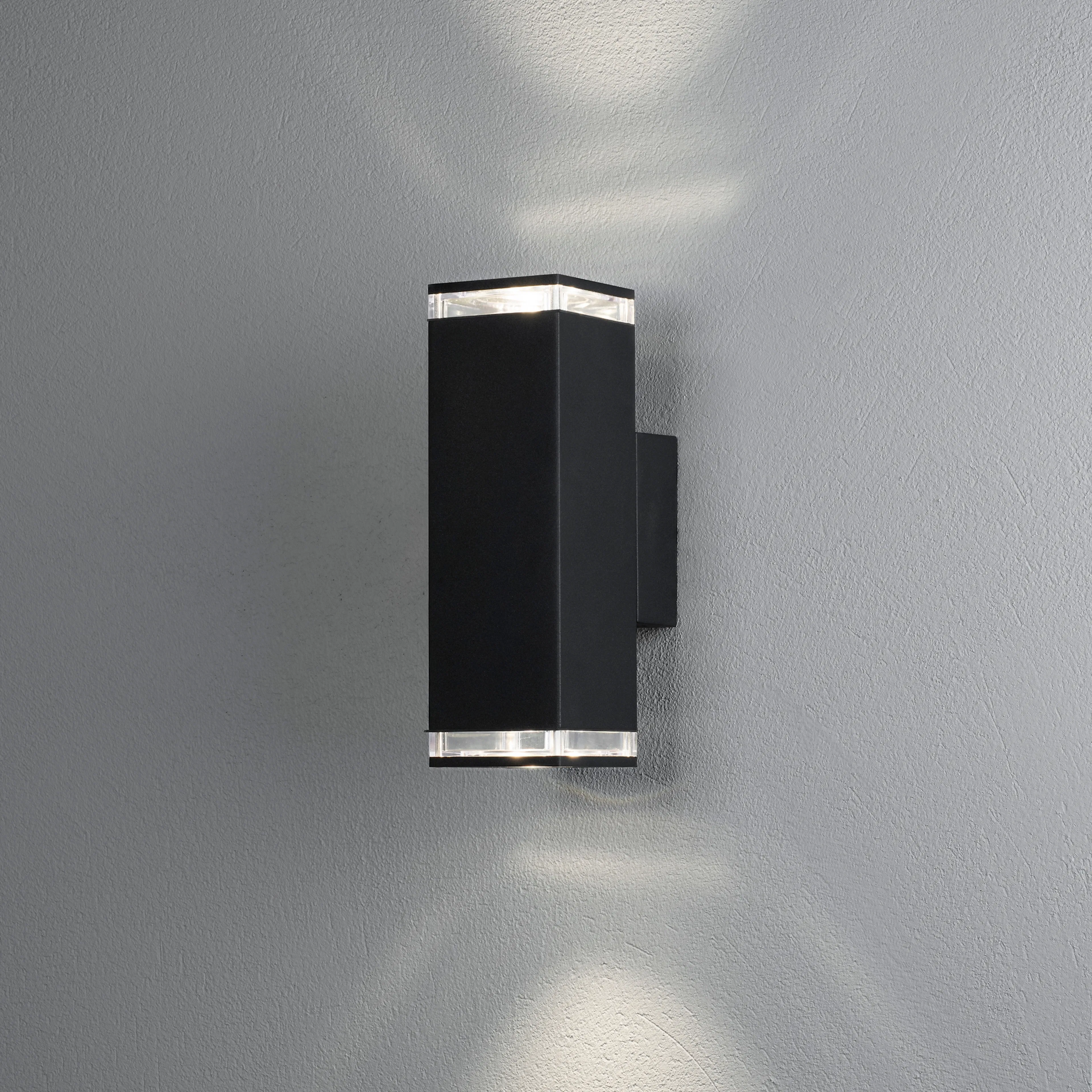 Vegglampe Gnosjö Konstsmide Pollux Opp/Ned 2xGU10