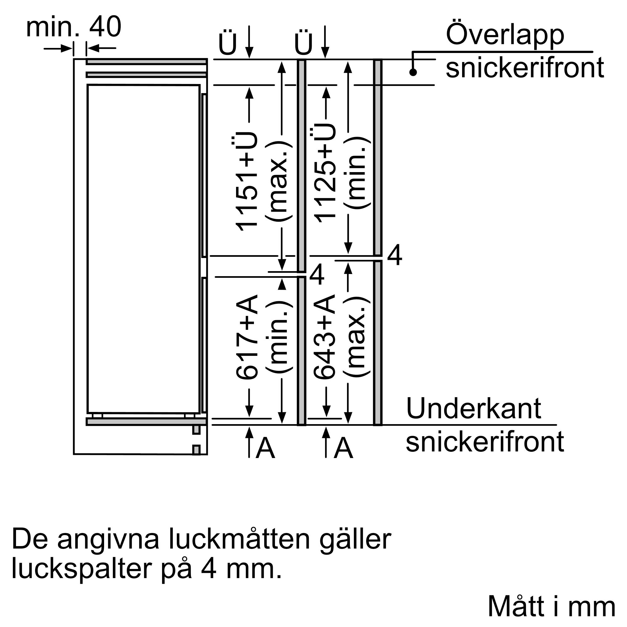 Kjøl/Fryser Siemens KI87VVFE1
