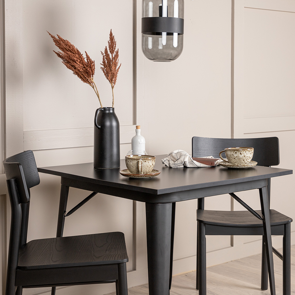 Spisegruppe Venture Home Tempe med 2 Montros Stoler