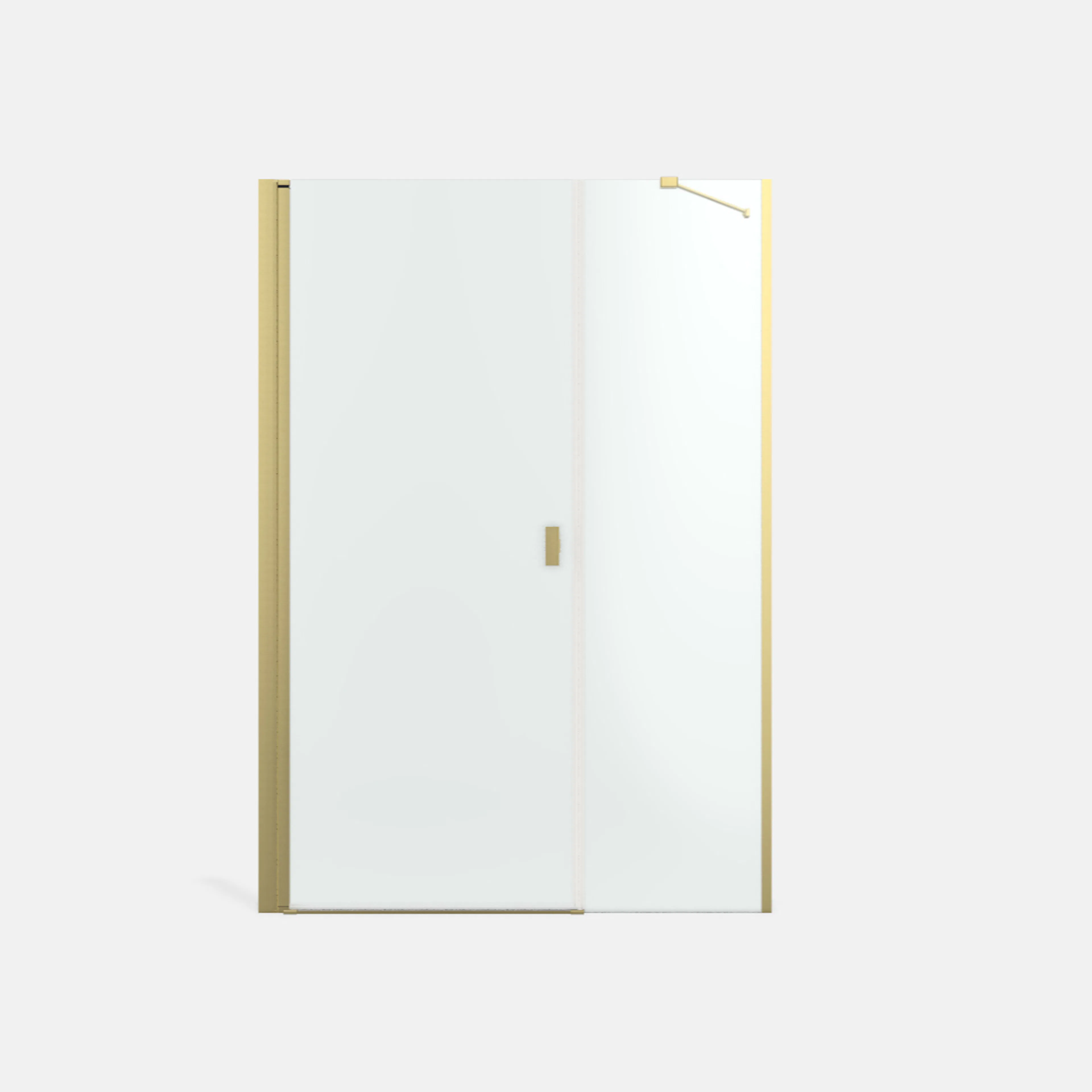 Dusjdør Strømberg Noma 45 med Sidepanel Nisje