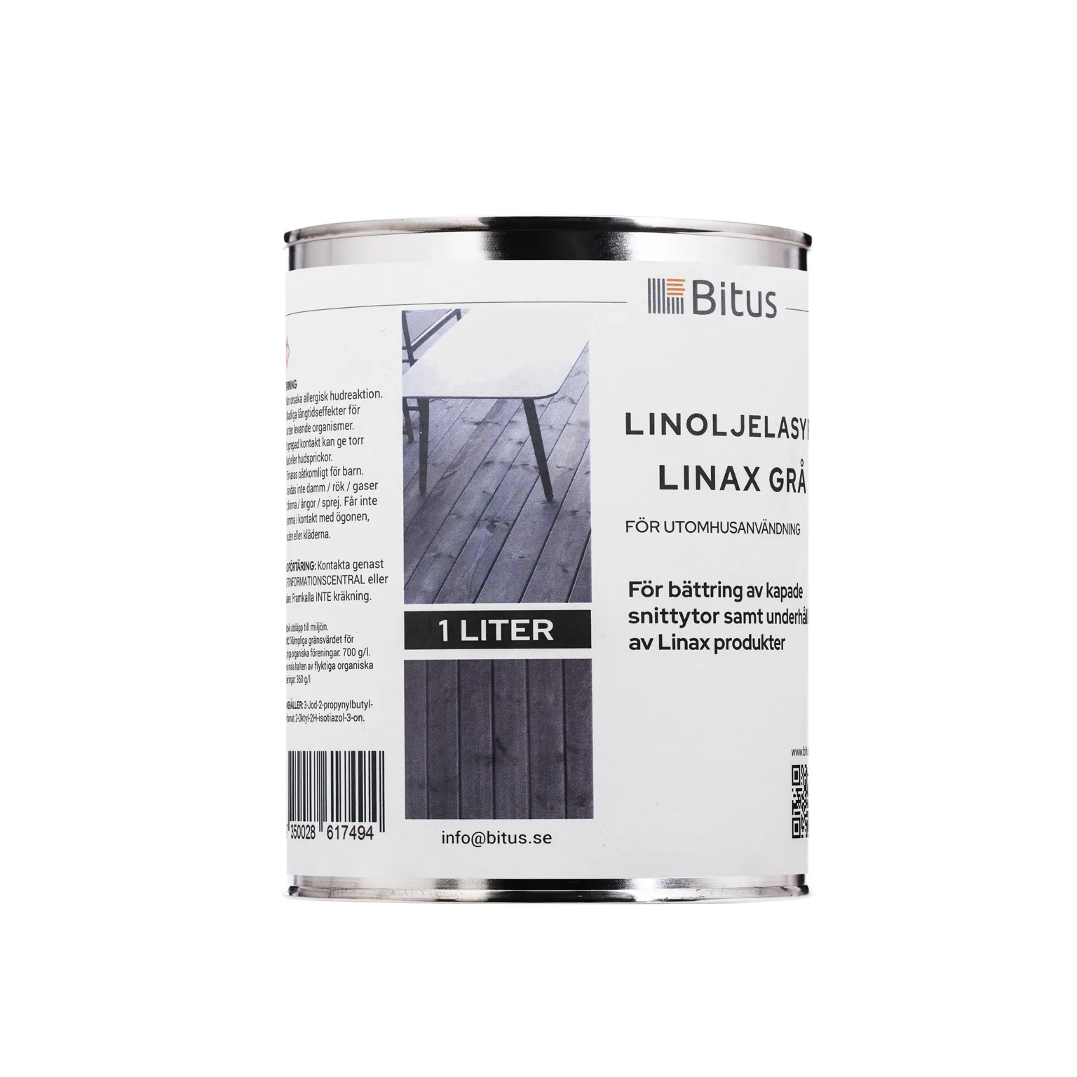 Olje Jabo Linax Grå 1 Liter