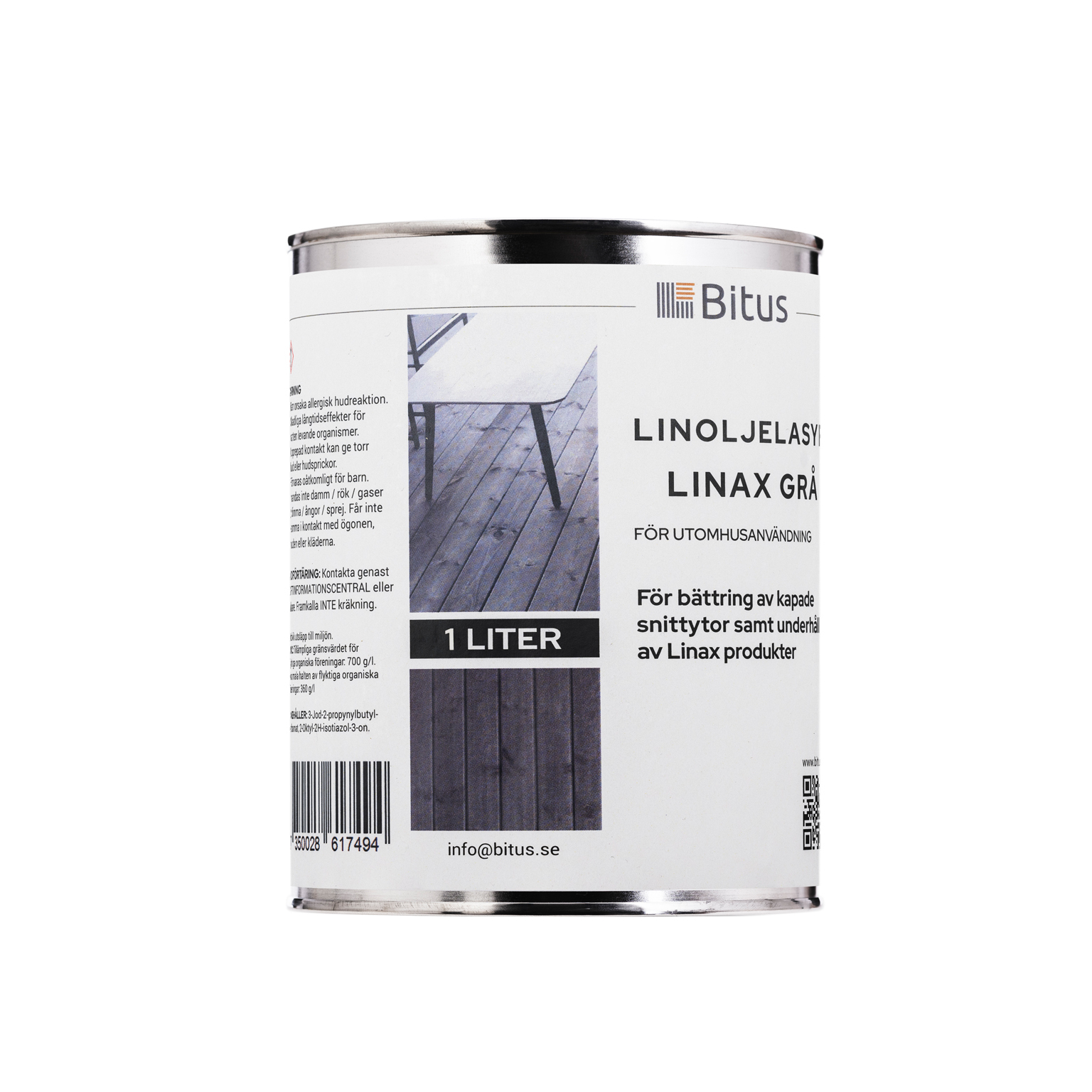 Olje Jabo Linax Grå 1 Liter
