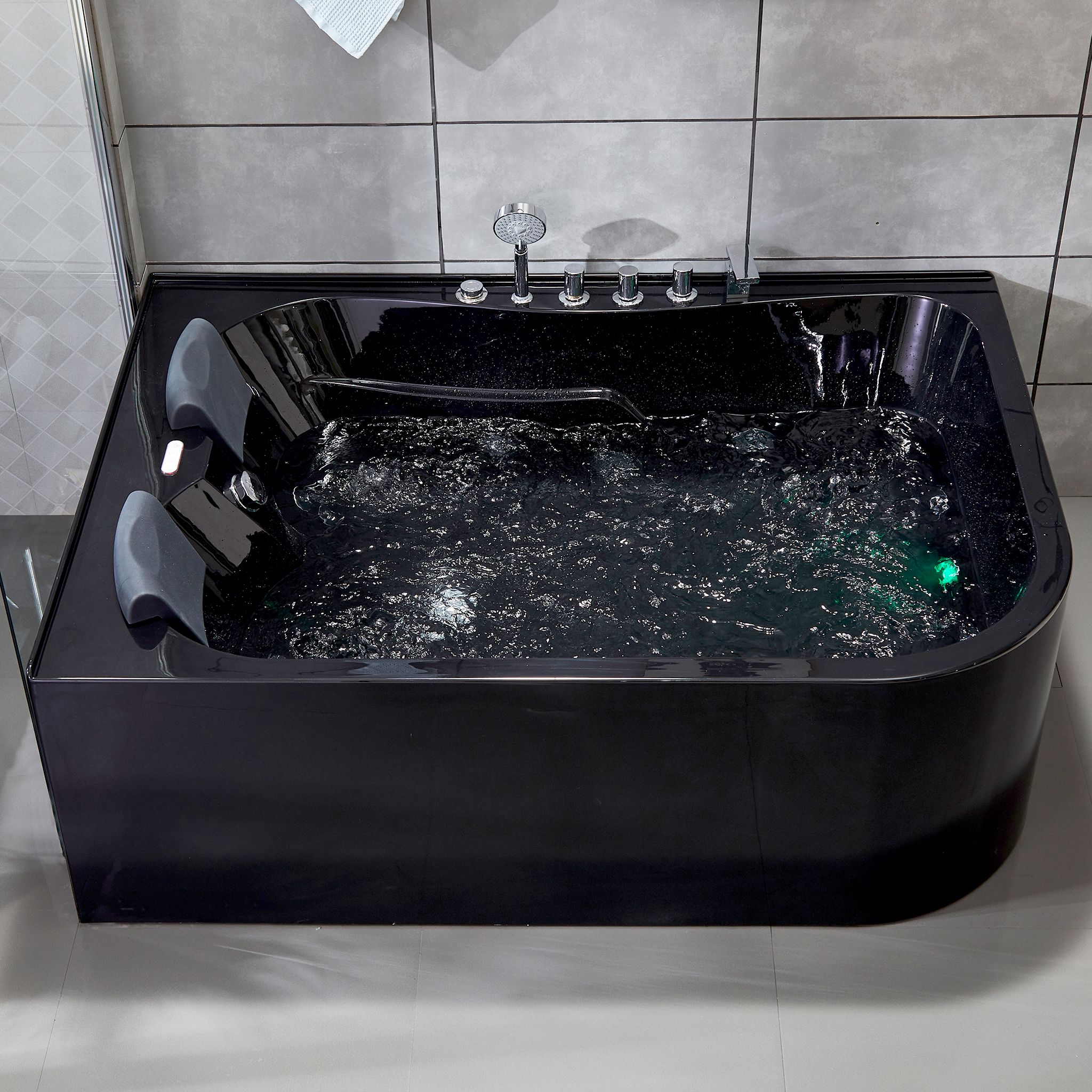 Boblebadekar Lyfco med med Varmeapparat og Lysterapi BK-008