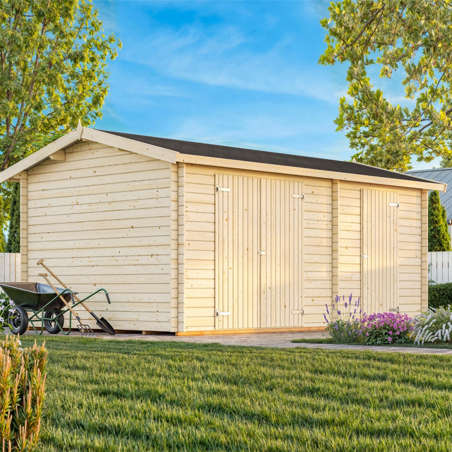 Redskapsbod Palmako Jari 14,5 m2