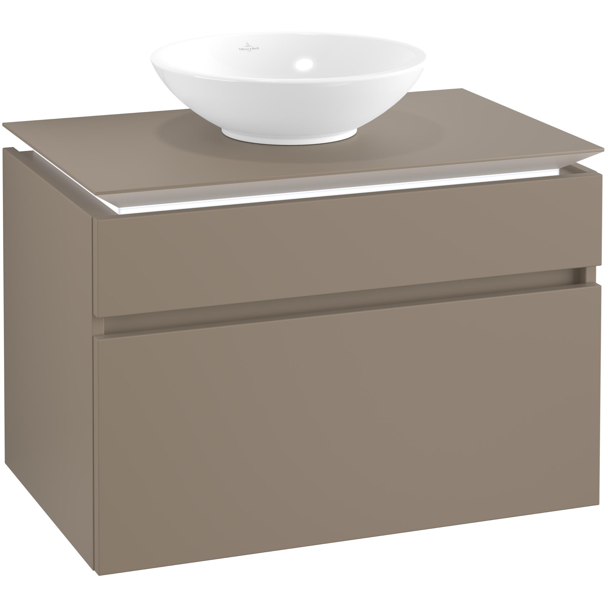 Tvättställsskåp Villeroy & Boch Legato 800 med 2 Lådor för Tvättställ från Memento