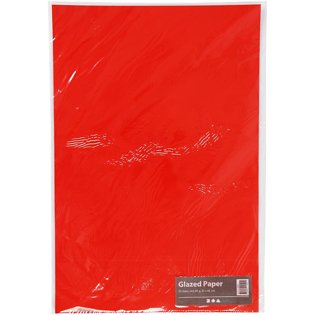 Glanspapir Creativ Company 32x48 cm 25 Ark/1 Pk