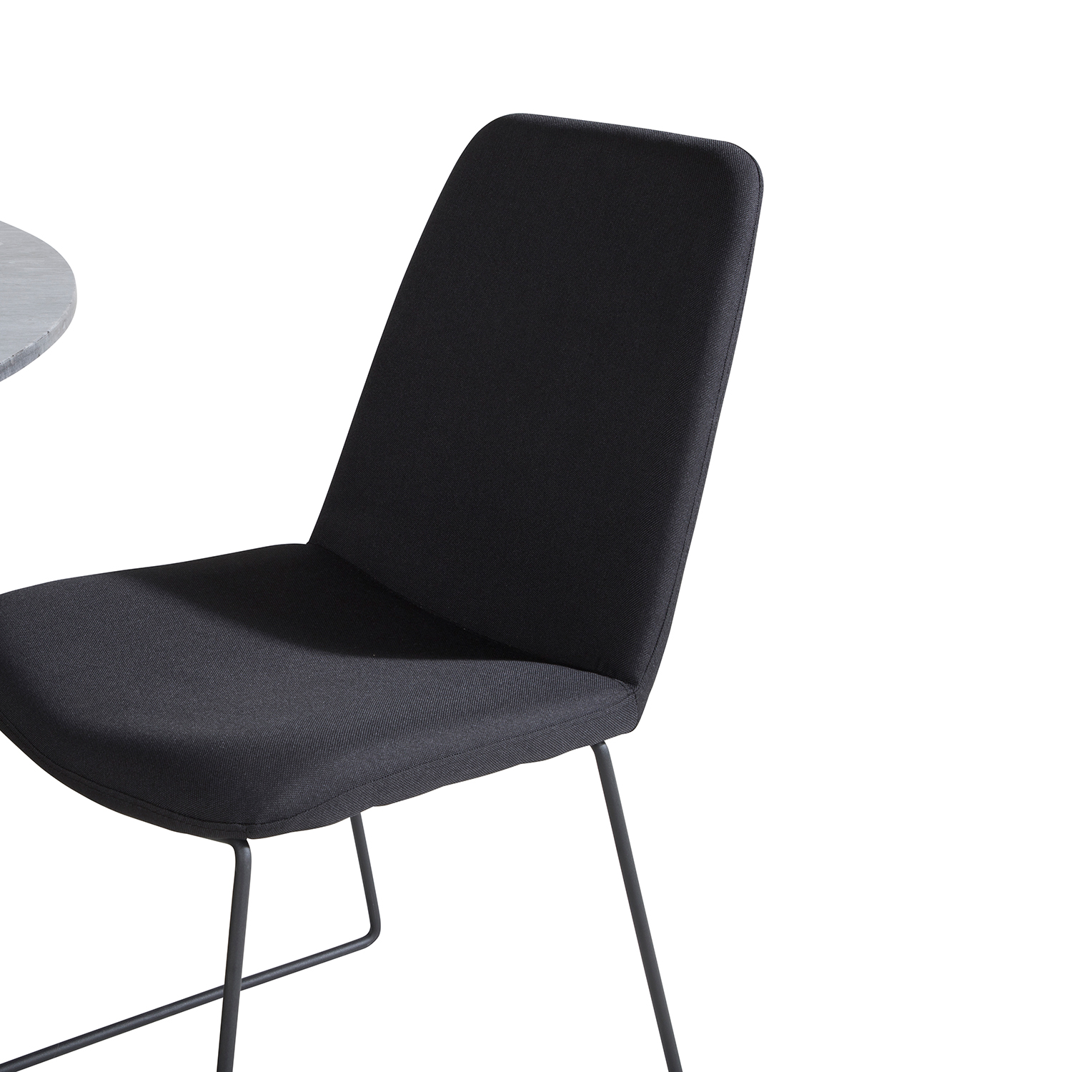 Spisegruppe Venture Home Estelle med 4 Muscot Stoler Polyester