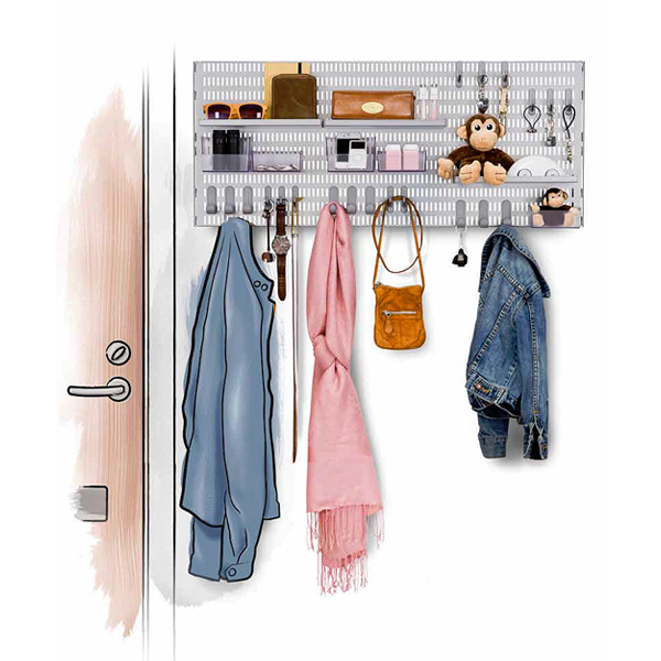 Oppbevaringstavle Elfa