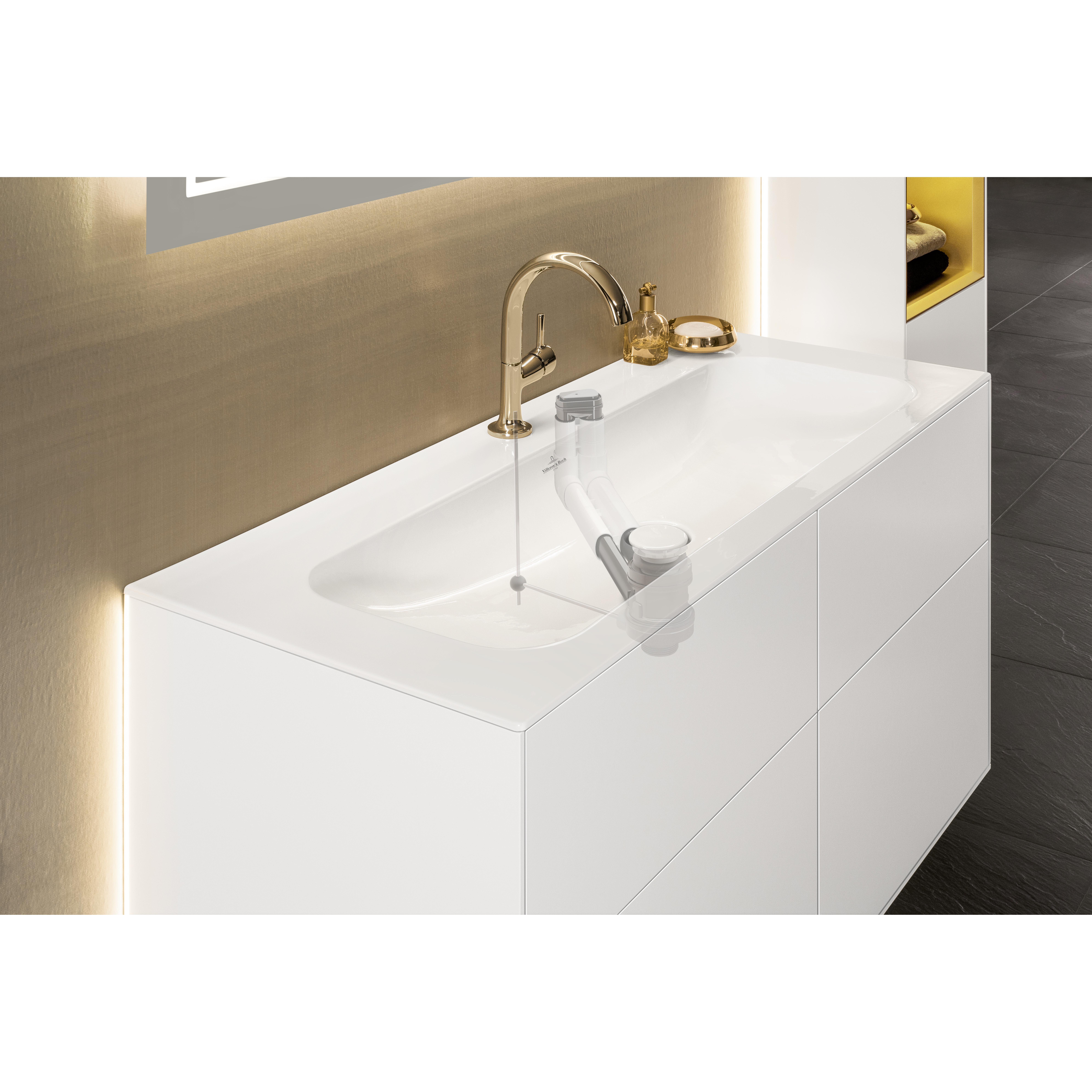 Tvättställsskåp Villeroy & Boch Finion med 4 Lådor för Inbyggt Tvättställ