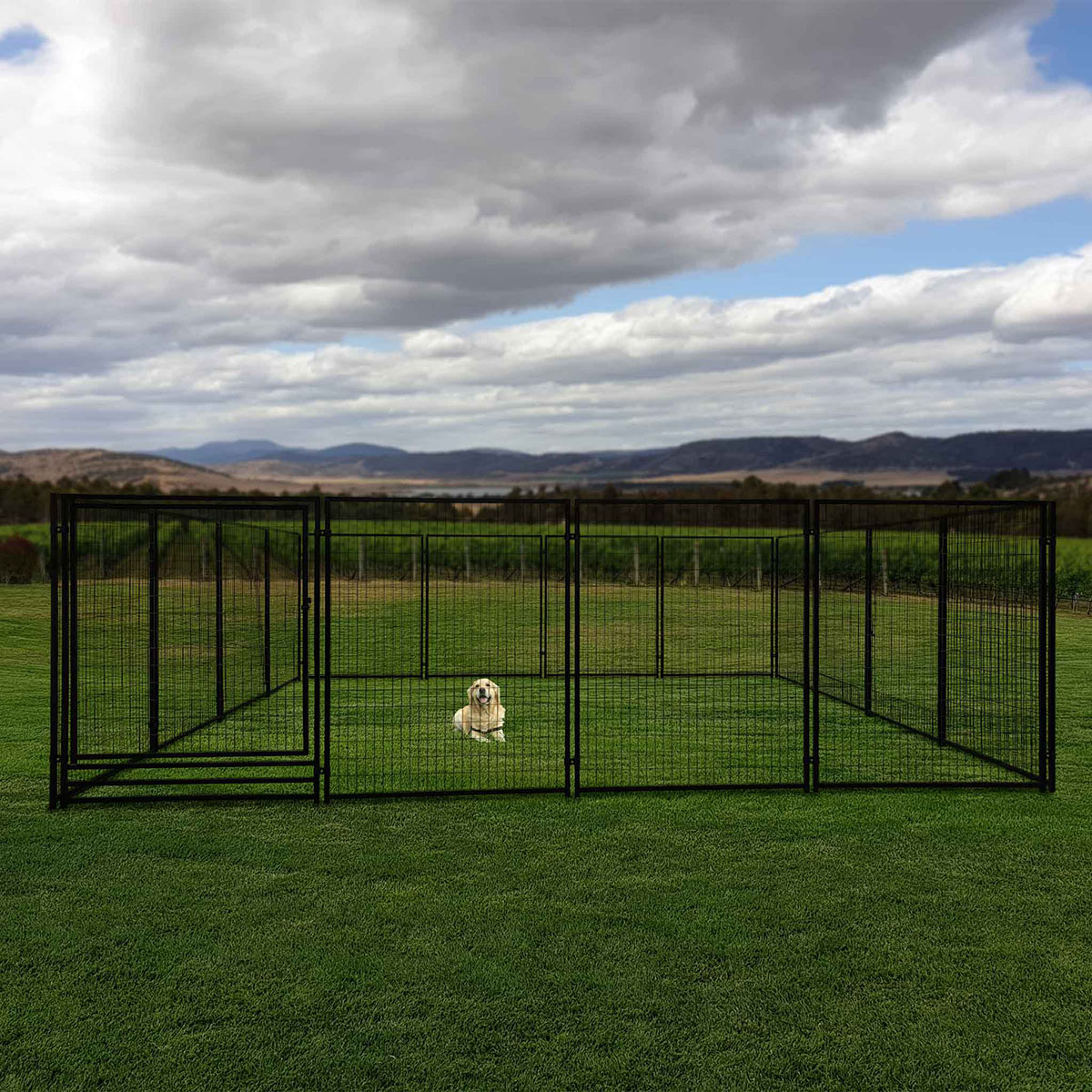 Hundegård Trekker Svart
