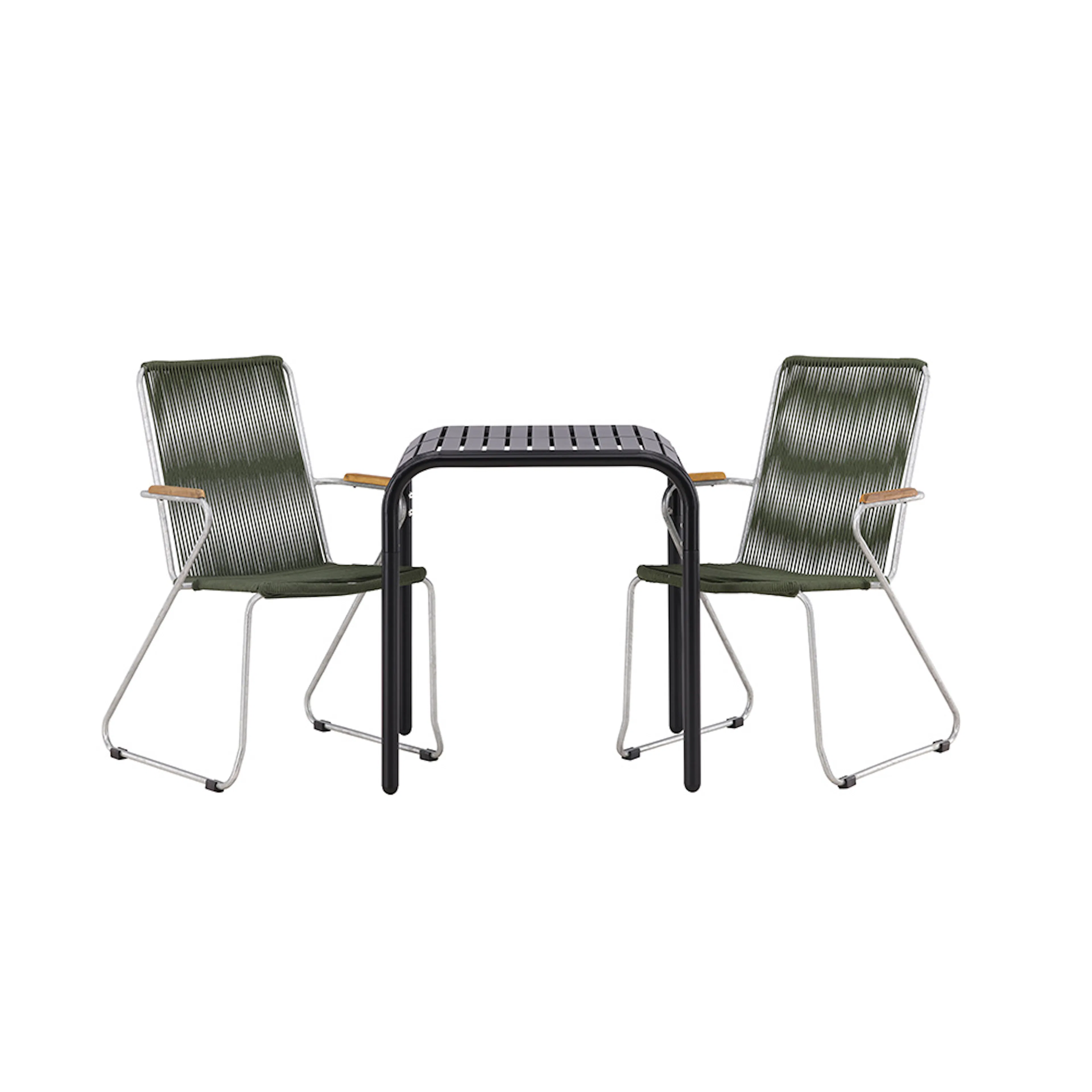 Cafégruppe Venture Home Borneo Bord med 2 Bois Stoler