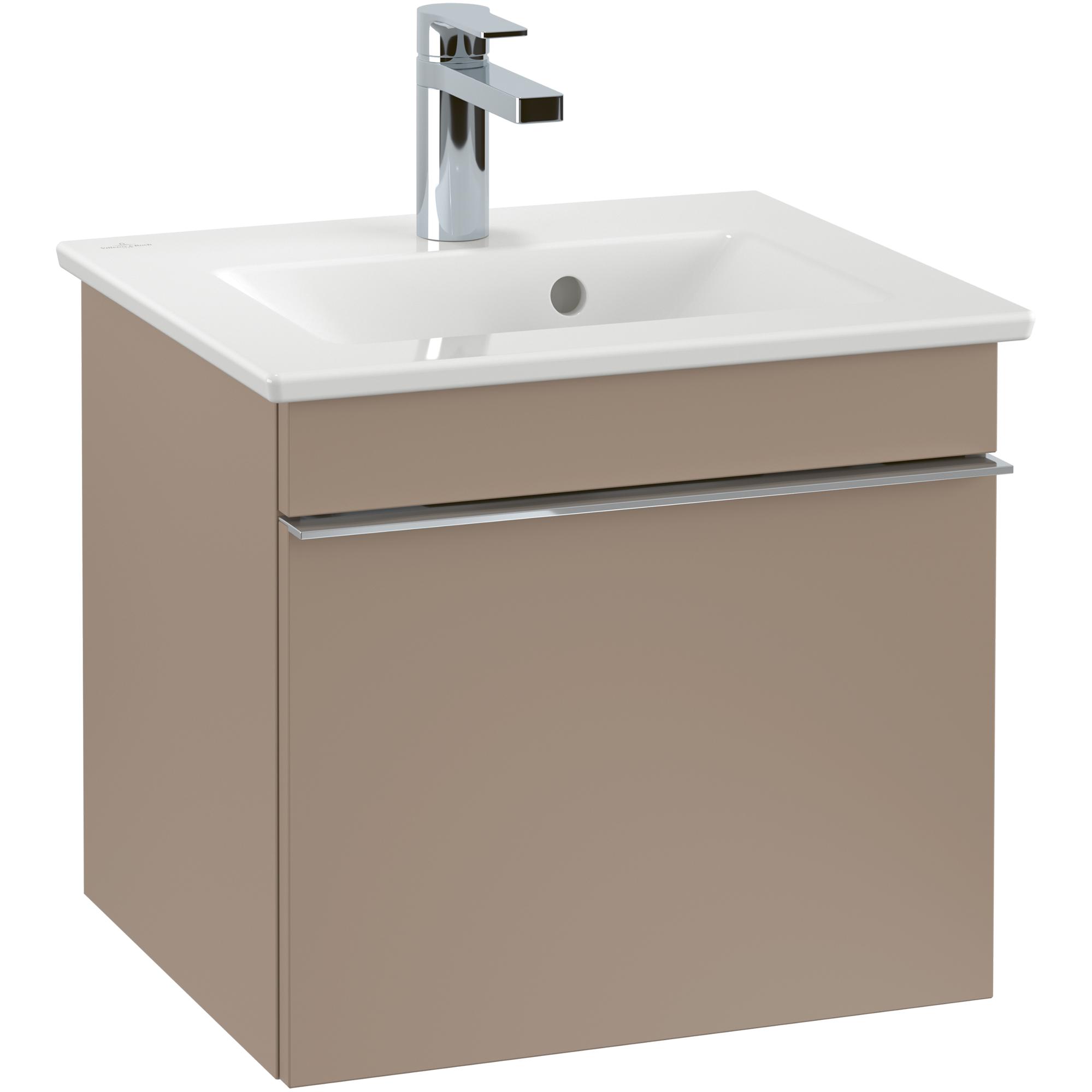 Tvättställ villeroy & Boch Venticello 412450R1 Vit Alpin CeramicPlus, för Enhålsblandare