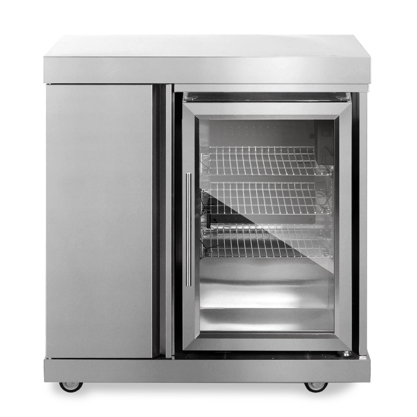 Kjøleskap og Oppvaskbenk Myoutdoorkitchen Stainless Collection Duopakke