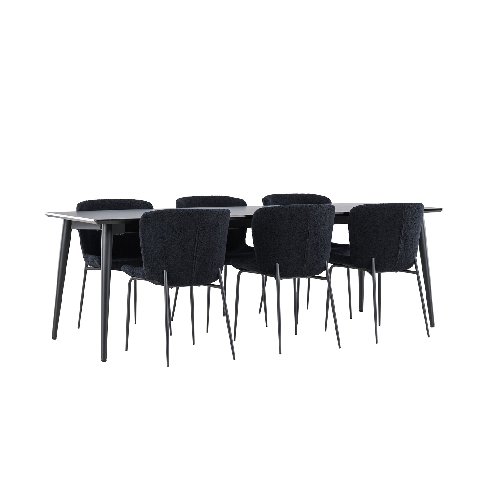 Spisegruppe Venture Home Ellis 230 med 6 stk Modesto Stoler