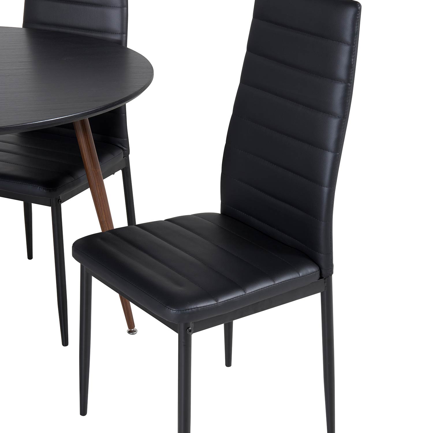 Spisegruppe Venture Home Plake med 4 Sly Stoler Rundt