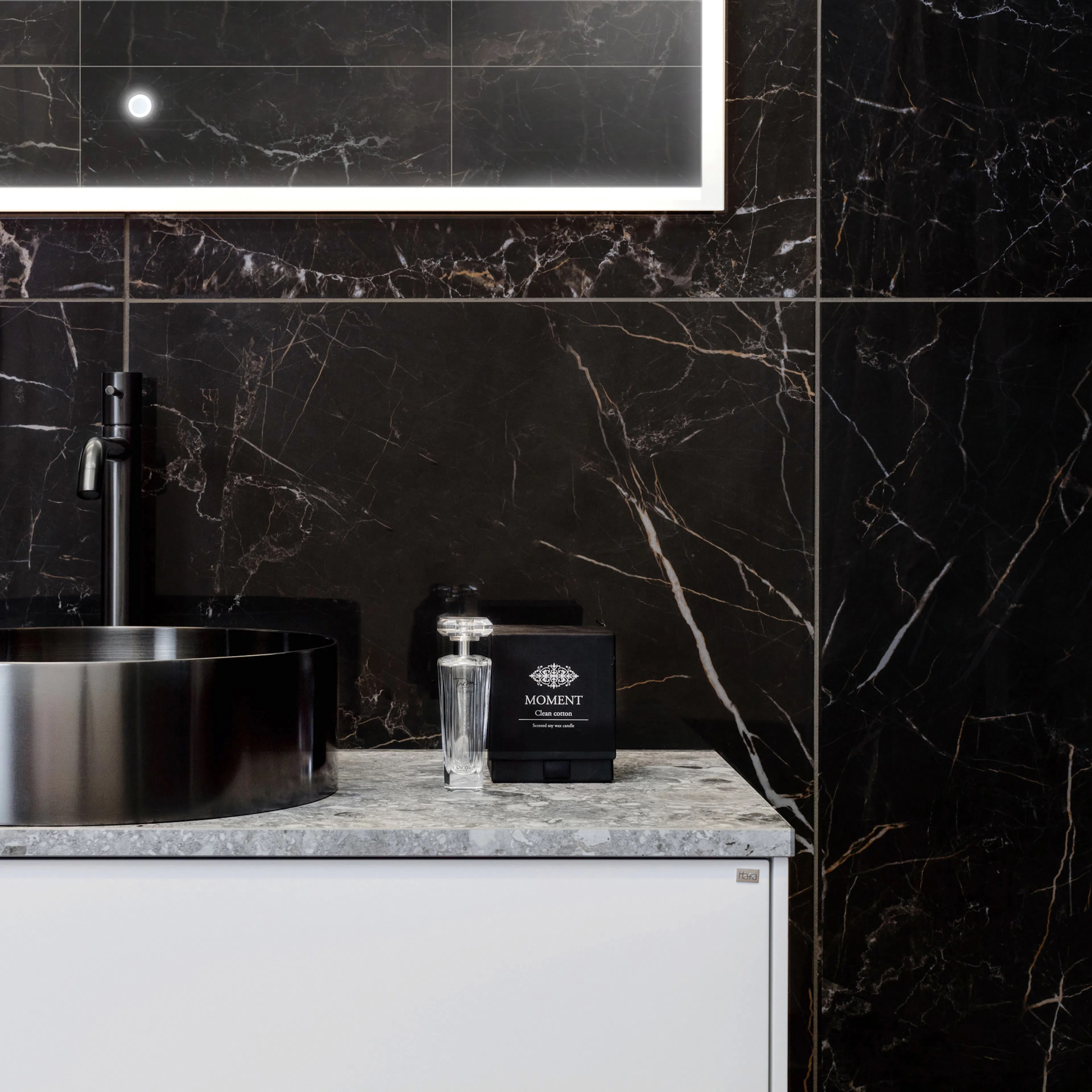 Klinker Ceramiche Keope Elements Lux Port Laurent Sort 60x60 cm