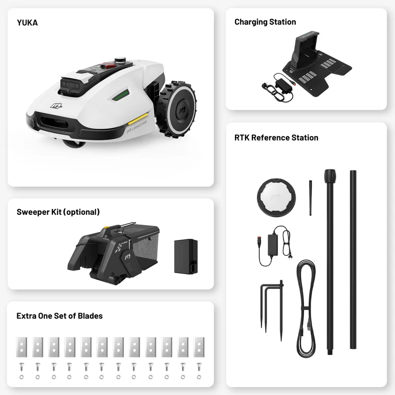 Robotgressklipper Mammotion YUKA 2000 Uten Slynge