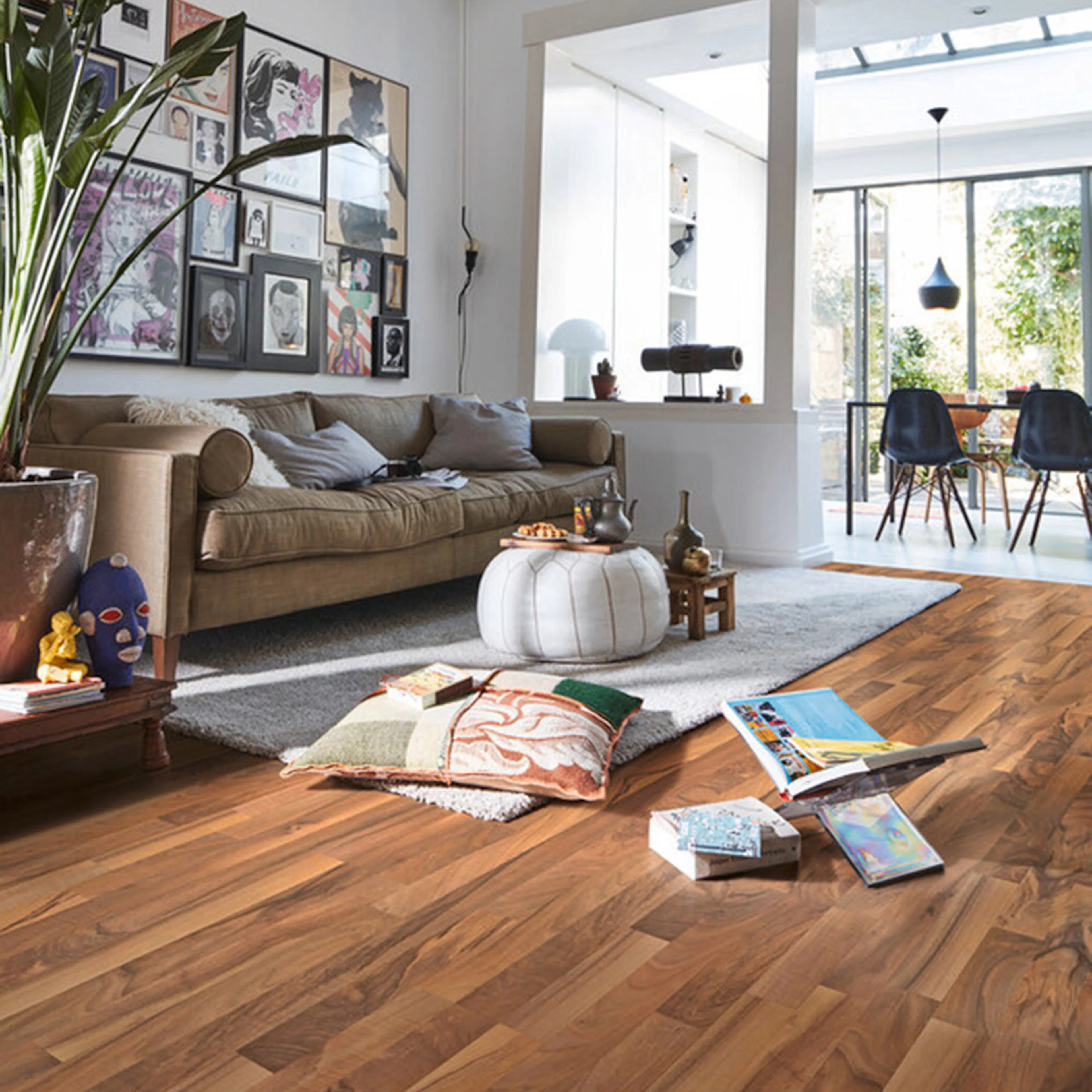 Laminatgulv Meister LC 55 S Valnøtt 211