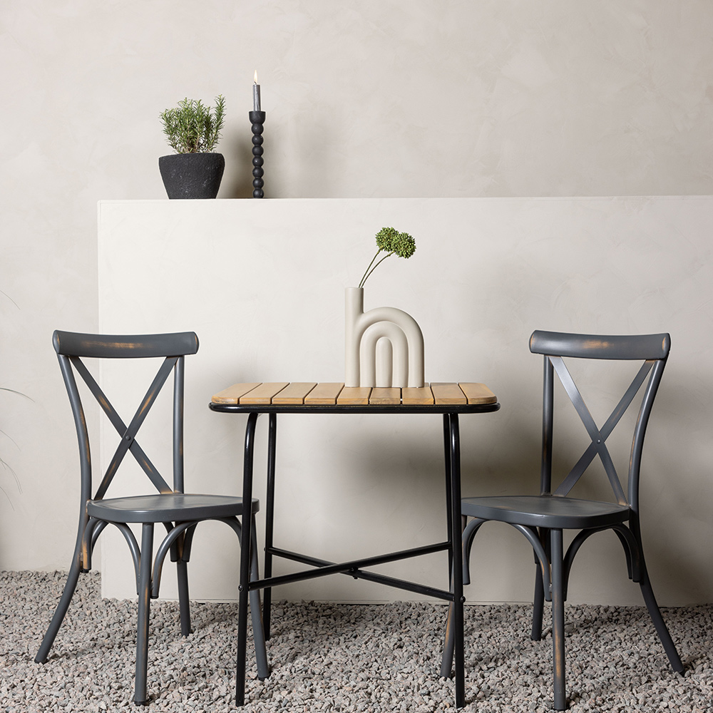 Cafégruppe Venture Home Holmbeck Bord med 2 Tablas Stoler