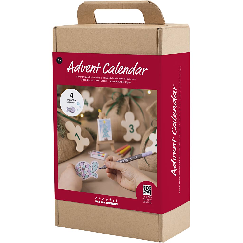 Adventskalender Creativ Company Tegning