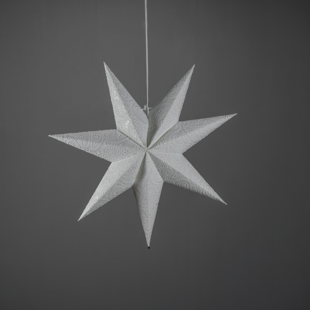 Adventsstjerne Gnosjö Konstsmide Mønstret 60 cm