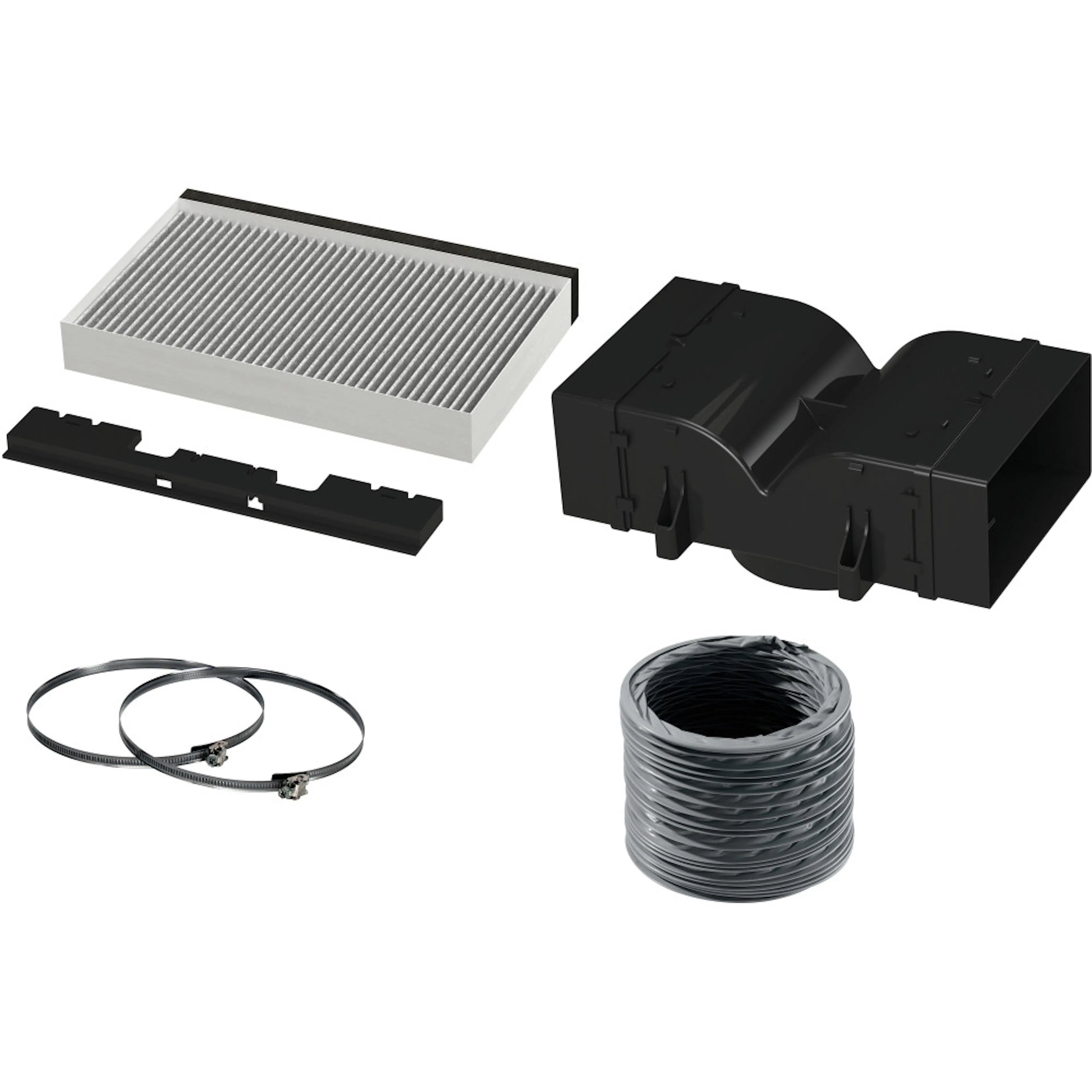 Kullfilter Bosch DIZ2CB1I4 Clean Air Standard Resirkulasjonssett