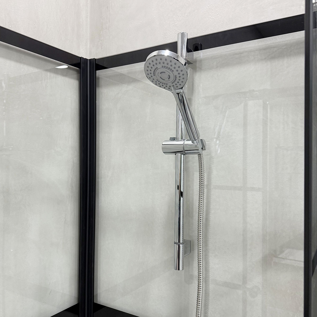 Dusjkabinett Bathlife Betrakta 90x90 Rett R/W Klarglass
