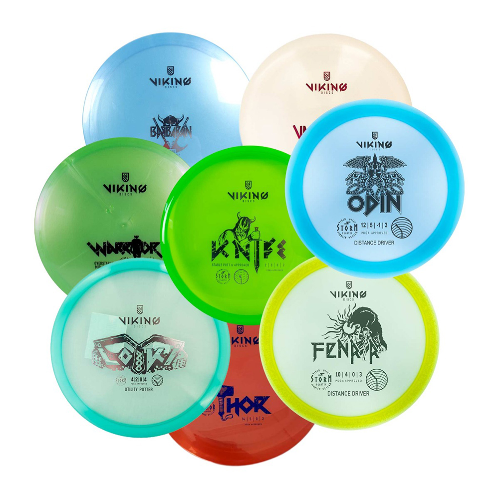 Frisbeegolf Viking Discs VD Tournament 8-Disc Sett
