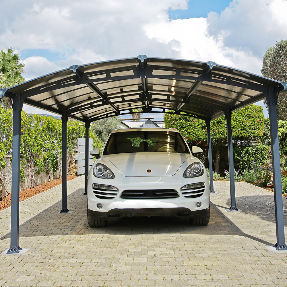 Carport Canopia av Palram Arcadia i Metall 3,6x6,5 m