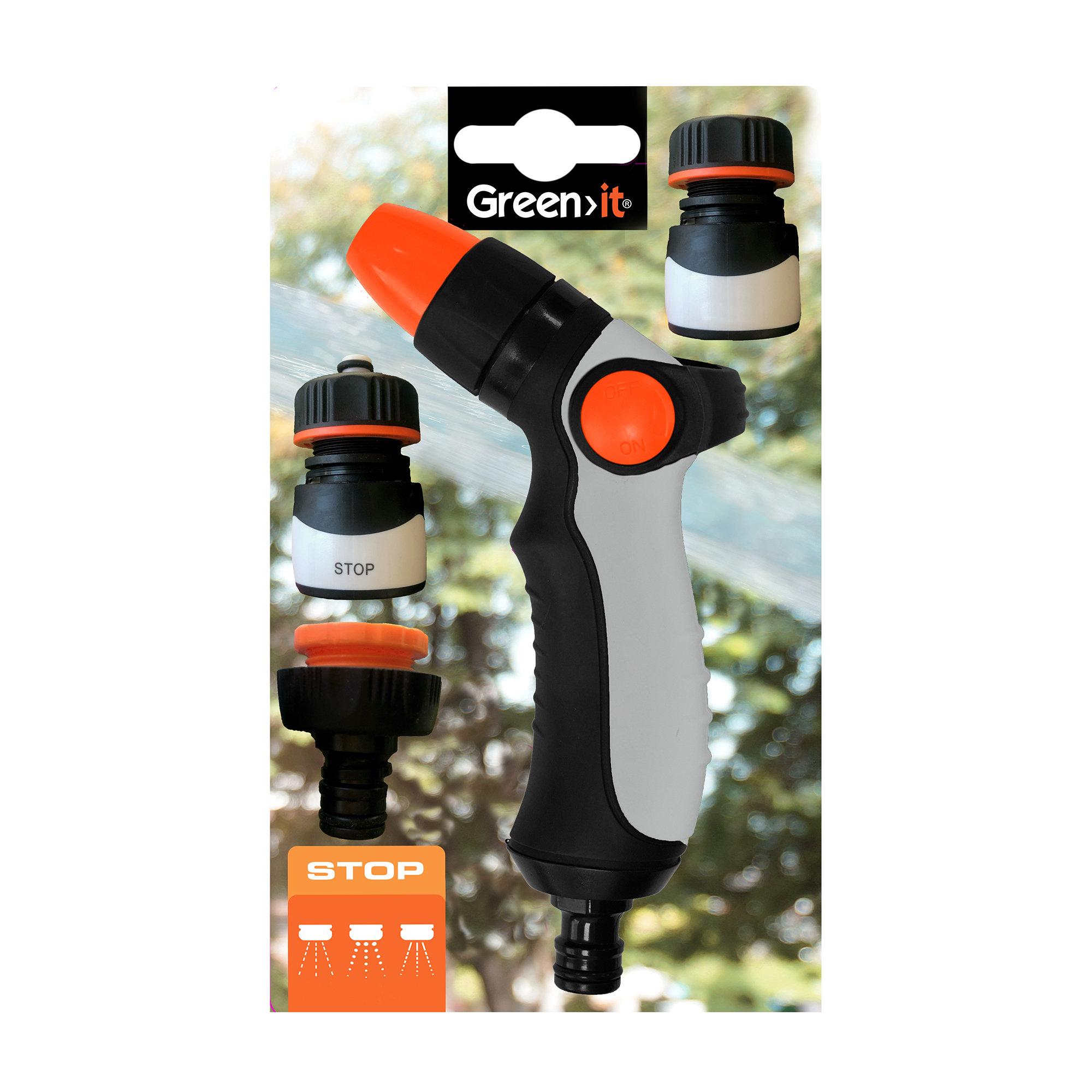 Strålepistol Green It Soft 4 Koblinger
