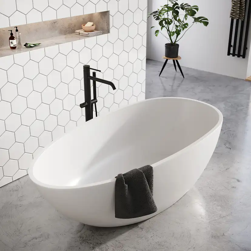 Badekar Strømberg Castel 1680 mm