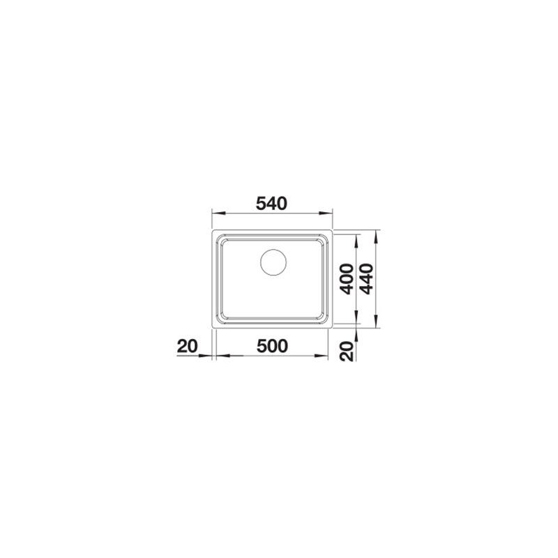 Kjøkkenvask Blanco Etagon Infino 500