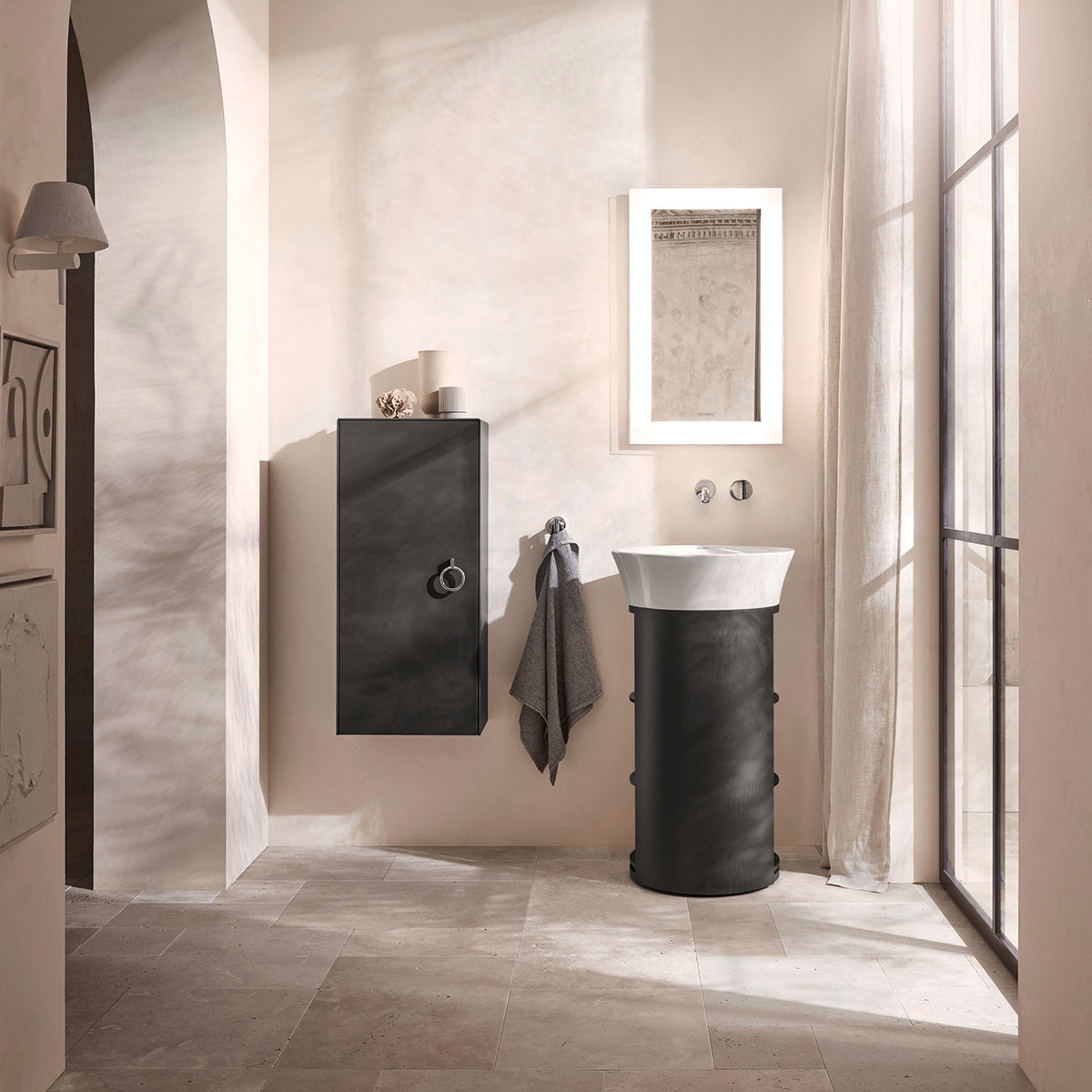 Servant Duravit White Tulip Hvit Høyblank 500 mm