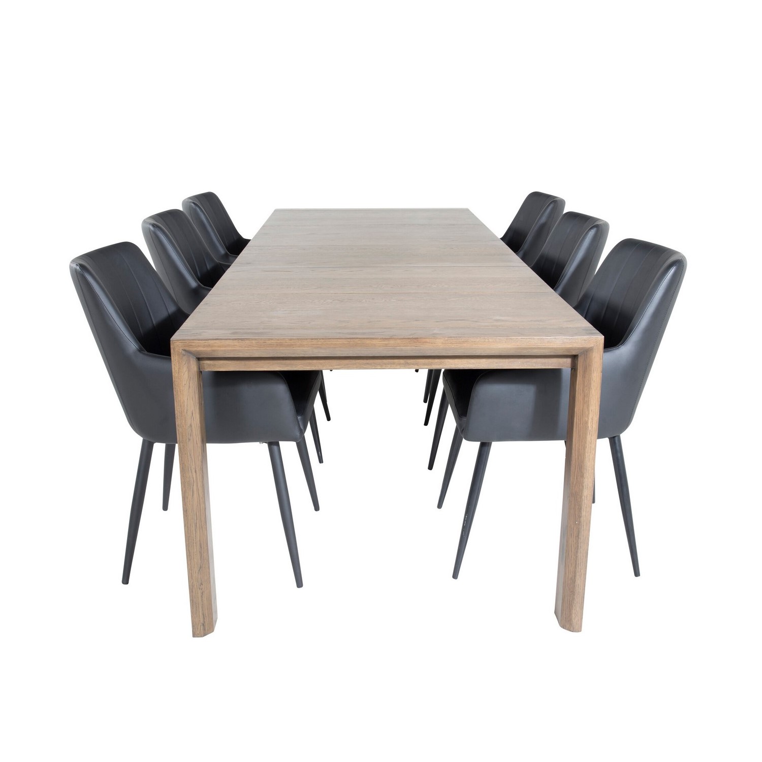 Spisegruppe Venture Home Slider med 6stk Comfort Stoler